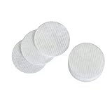 Natürliche - Die Pads sind hergestellt aus 100% Baumwolle. Es sind natürliche und biologisch abbaubare Baumwollfasern in weißer Farbe