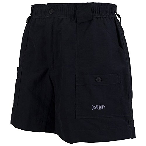 AFTCO Men's Original Fishing Short, Black, 34