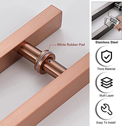 Matériel de remplacement pour porte de garde-manger or rose - 5