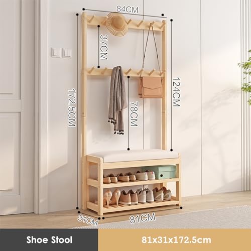 Meuble d'appoint aspect bois pour un rangement d'entrée optimisé - 2