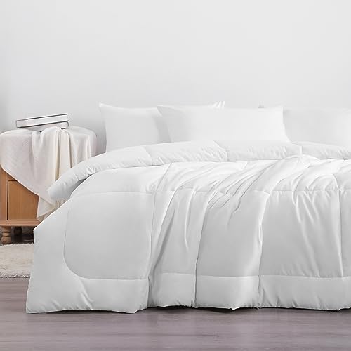 Image of NTBAY Twin Down Alternative Comforter, 68 x 90, White