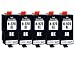 Produktbild Supply Guy 5 Druckerpatronen kompatibel mit HP 920 XL 920XL HP920XL CD975AE (Schwarz) passend für HP OfficeJet 6000 6500 6500a 6500a Plus 7000 7500a