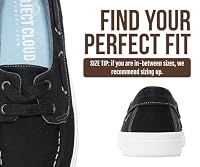 Project Cloud Canvas Sneakers for Women Memory Foam Slip On (Seasalt) — image 6