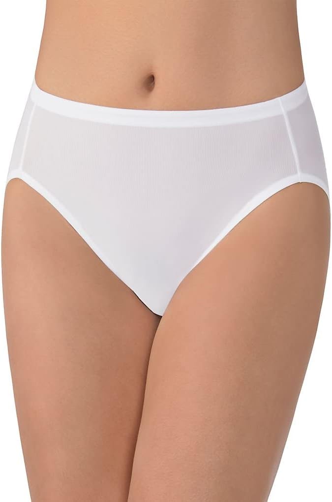 Vanity Fair Women's Cooling Touch Hi Cut Panty 13124