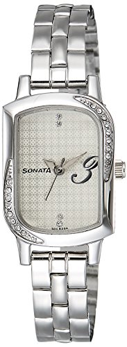 Sonata analog Silver Dial Women's Watch NM87001SM01/NN87001SM01 Sonata analog Silver Dial Women's Watch NM87001SM01/NN87001SM01