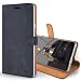 Samsung Galaxy Note 9 Case, Luxury Genuine Leather Wallet with Viewing Stand and Card Slots, Flip Cover Gift Boxed and Handmade in Europe by Snakehive for Samsung Galaxy Note 9 - Navy