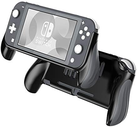 Grip Case for Nintendo Switch Lite,Hand Grips Handles Ergonomic Protective Case,Accessories Compatible with Nintendo Switch Lite (Black)
