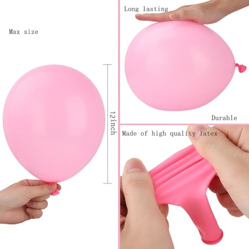 Image of 1600 Pcs 12 Inch Rainbow Bulk Balloons Assorted Colors Latex Multicolor Balloon 12 Color for Birthday Wedding Baby Shower Anniversaries Store Party Decorations