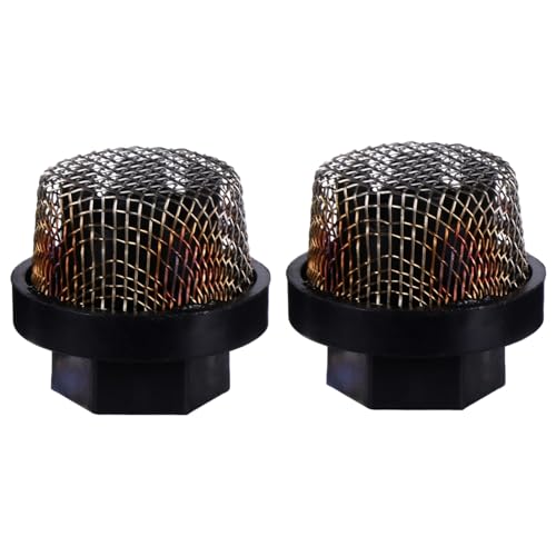 AUTSUPPL Steel Material Hose Inlet Strainer Paint Sprayer Filter 2 Pcs Set Easy Install