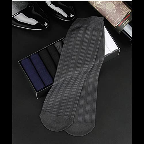 GAOGAO 10 Pairs Men's Business Ice Silk Socks Ultra Thin Silk Sweat Absorbing Ankle Sock2