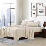 Photo Gallery cathay home 90 gsm solid sheet set, california king, nero, cream, king Photo Gallery cathay home 90 gsm solid sheet set, california king, nero, cream, king