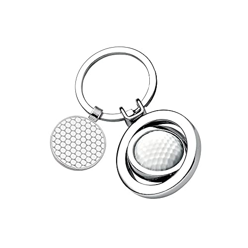Schlüsselanhänger Golfball mit Gravur