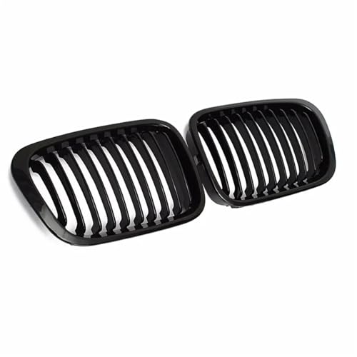 Parrilla delantera de listones individuales y riñón negro brillante E46