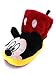 Mickey Mouse Kids Boot Slippers (Mickey Black/Red, M (5/6) M US Toddler)