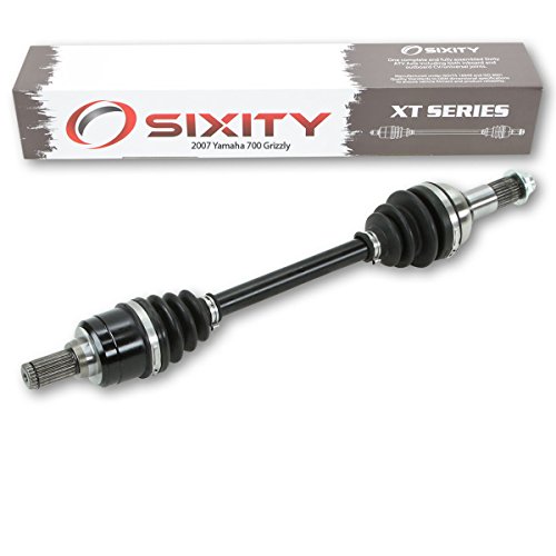 Sixity 2007 For Yamaha 700 Grizzly 4X4 Rear Left Axles Xt Back Driver Yfm700Fgpw Complete Side #TOP21