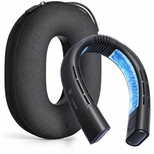TORRAS ネッククーラー COOLiFY 2S PRO 冷却プレート 首掛け扇風機 ネックファン 【2026覇王覚醒・瞬冷全開】首掛けファン ペルチェ 着るエアコン 特許新型フレキアーム 風向調整 5000mAh 28h稼働 長時間外出対応 18W充電 APP付 熱中症対策 通勤/アウトドア 母の日 ギフト ブラック
