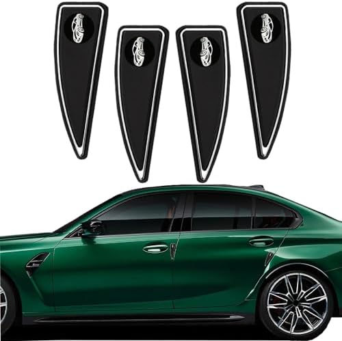 TRD Car Door Edge Protectors Door Guard Universal 4PCS SET Black Carbon - View #6