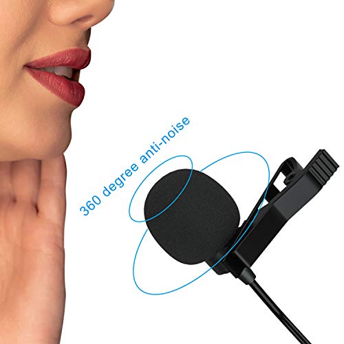 Professional Lapel Headset Windscreen Foam Cover Set, Compatible With Mini Microphone Covers (12 Piece) #TOP5