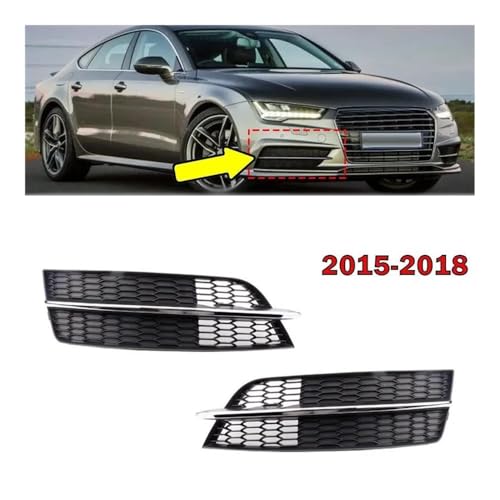 Grille antibrouillard avant droit cache phare calandre auto pour A7 S7 - 3