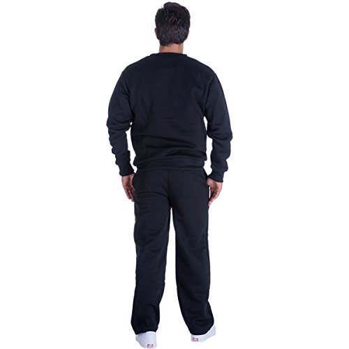 Facitisu Mens Active Fleece Athletic Sweatpant Basic Running Drawstring Workout Sweat Pants4