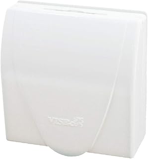 New Lon0167 Wallpanel Switch Socket 88x85mm White Plastic Splash Proof Box Case(Schalttafel fÃ¼r Wandpanel 88x85mm, weiÃŸ, spritzwassergeschÃ¼tztes KunststoffgehÃ¤use