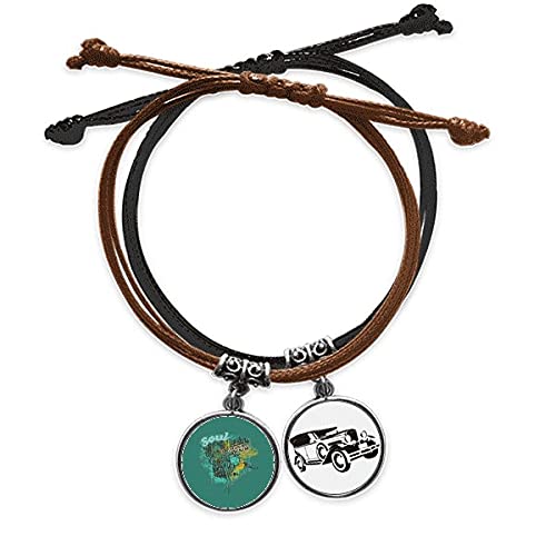 Bracelet art illustration jean design : idée cadeau originale pour passionné de street culture