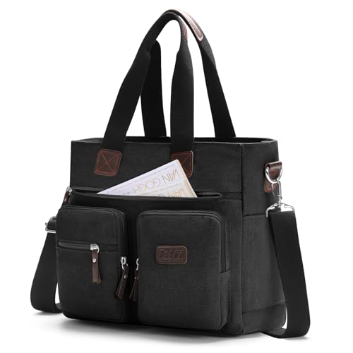 Piel Sensible, Tools Bolsas de Mujer para Laptop 15.6 Pulgadas,Bolsa tote de cuero PU con múltiples bolsillos internos,Bolso de hombro impermeable,Casual, Compras, Moda, Citas,...