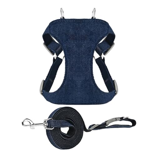 Ylnailky Pettorina per Cani | Fibbia Regolabile e Sicura - Pettorina da Passeggio con Cane,per Cuccioli Piccoli e Addestramento Animali Domestici Giardino Cortile Esterno