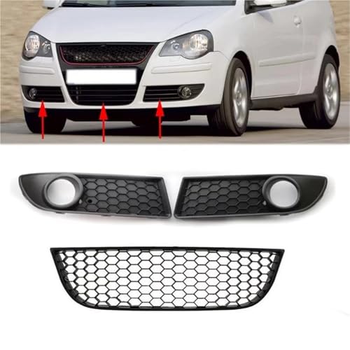 Rejilla central inferior delantera para VW Polo 9N3 Facelift 2005-2009 2