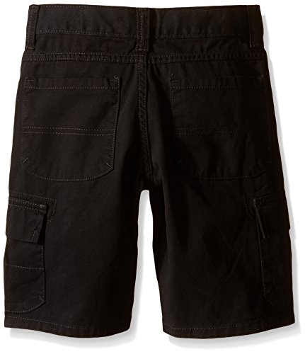 Wrangler Authentics Boys Classic Cargo Shorts, Black, 12 Us #TOP1