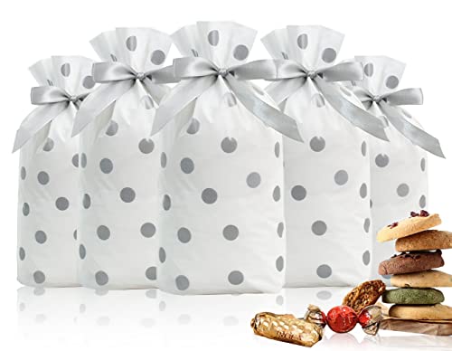 BEISHIDA 50pcs Kleine Kordelzug Geschenk Taschen Süßigkeiten Tasche Goody Bag Lebensmittel Aufbewahrungstaschen Geschenk Verpackung Paket Kordelzug Taschen Party Gunst für Baby Dusche Cover