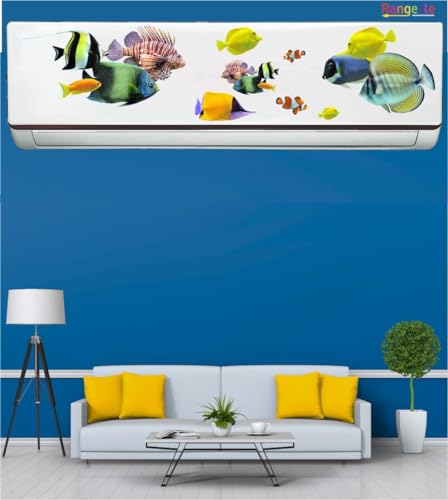Image of ' nature Fish'' AC Sticker(96 cm x30 cmx 24 cm)