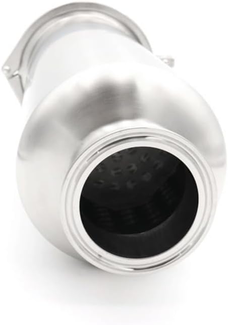 304ss Sanitary Inline Strainer Filter for 25-51mm Tri Clamp Tube Pipe - 100 Mesh, 1PC(38mm Ferrule50.5)