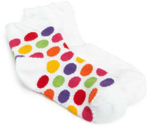 Jefferies Socks Little Girls' Dots All Around (Pack of 2)