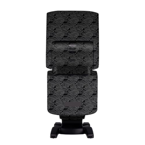 Película protectora de vinilo para cámara Sony HVL-F46RM en color negro ondulado
