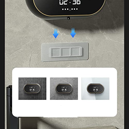 Dispensador de jabón de espuma de 450 ml automático en color blanco para baño 4