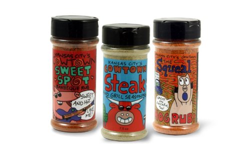 Cowtown Gourmet Rub & Seasoning Sampler Pack Trio - 3 Varieties