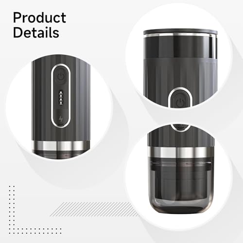 Cafetera portátil para auto con batería y tanque 170 mL miniatura 4