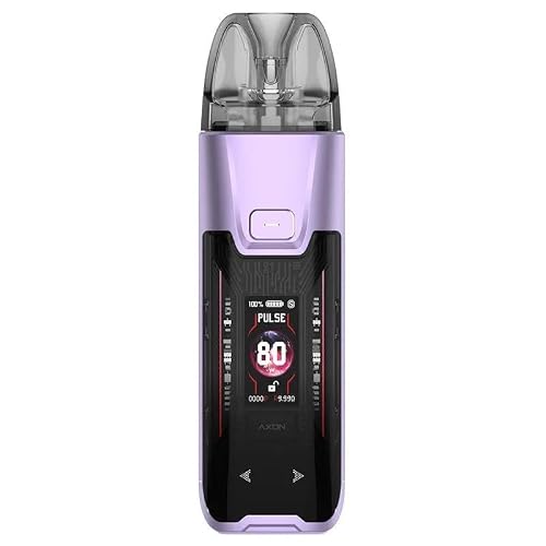 Vaporesso | Luxe XR Max 2 Kit | 3200 mah | 80W | Vaper recargable compatible con resistencias GTX single y dual | 2ml | Vaper sin nicotina | Cigarrillo electronico sin liquido (Flowing Purple)