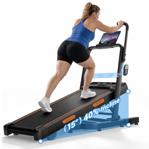 CURSOR 40% Incline Treadmill with 15" Deck Height & Extended Handle Bar