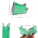 Dustbin Novelty Fun Acetate Hair Claw Personalized Recycling Truck Shaped Hair Clip for Women Girls Gift, Green and Black 1 Piece