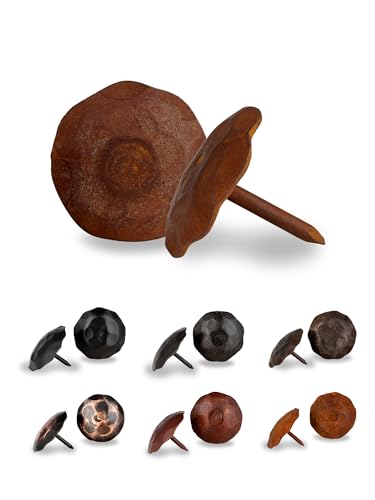 25 Pack 1" Round Head Decorative Nails for Farmhouse Woodwork