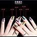 CHARMING MAY Iridescent Nail Sequins Mirror Effect Paillette Nail Flakies 0.2g Chameleon Nail Powder Holographic Laser Powder
