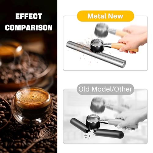 Barre de frappe pour café en métal durable pour boîte à marc expresso - 5