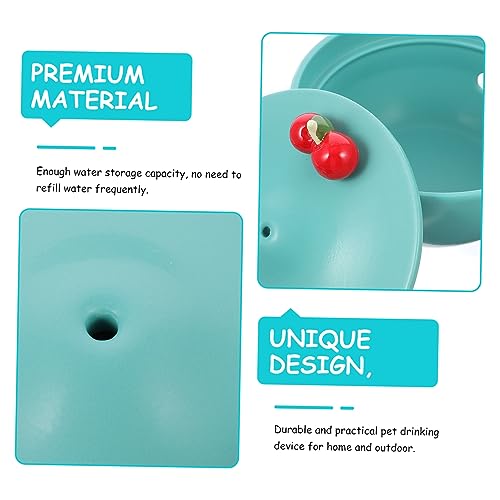Fuente de agua para mascotas SUPVOX de cerámica con USB miniatura 6