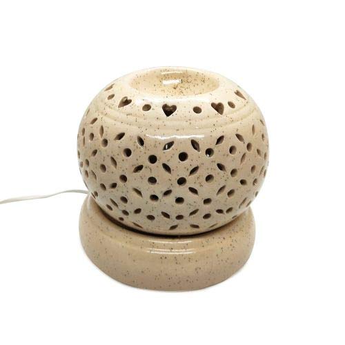 Invert Fragrances Sphere Shape Ceramic Electric Aroma Oil Diffuser Air Freshener with Sandal Oil