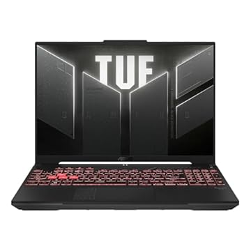 ASUS TUF Gaming A16 FA607PI, 16" FHD+(1920 x 1200, WUXGA),AMD Ryzen 9 7845HX, 16GB RAM DDR5, NVIDIA GeForce RTX 4070, 1 TB SSD,Windows 11 Home, Wi-Fi6, BT 5.3