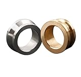 KTGCOZS Pack of 2 Replacement Parts Brass Fishing Line Roller for Fishing Reel Part&Repair Smooth Accessory (12 * 9 * 5mm 2pcs)