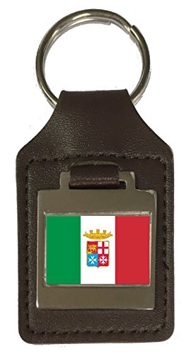 Porte-clés en cuir drapeau Italie le cadeau idéal pour passionné