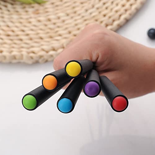 6 Garfos de Fondue, Garfos de Carne, Garfos Longos Resistentes à Corrosão de Aço Inoxidável para Bol